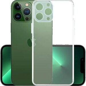 Apple iPhone 13 Pro Max(6.7) (Transparent, Flexible, Silicon, Pack of: 1)