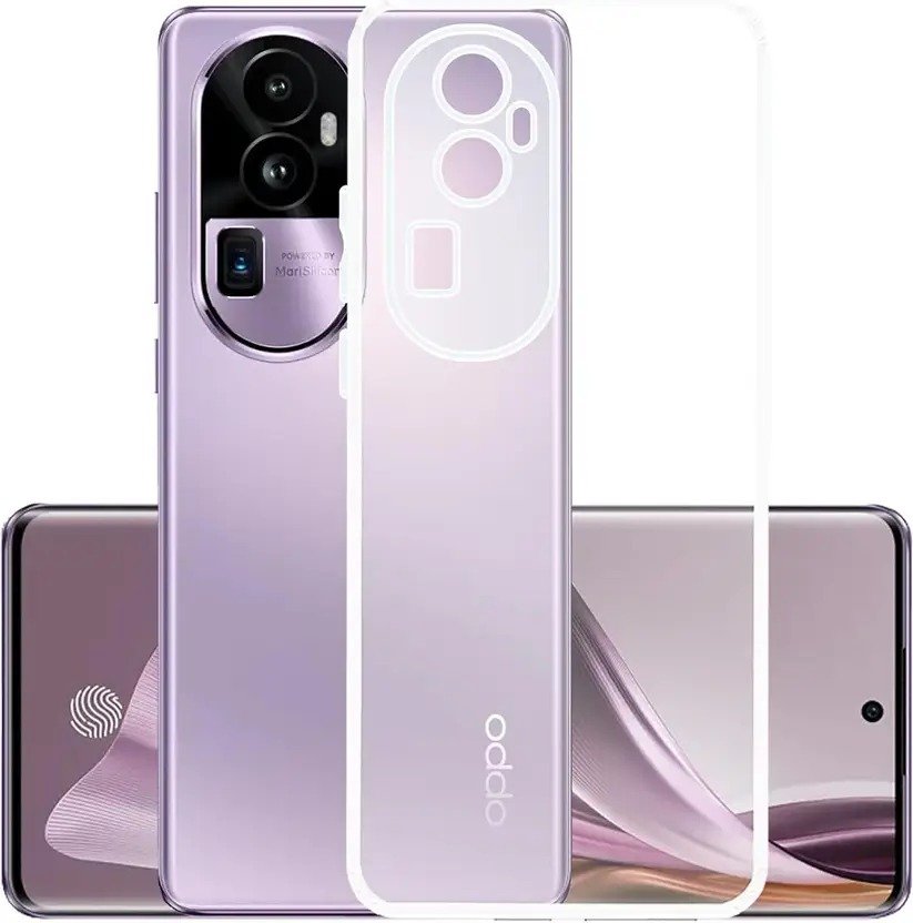 Oppo Reno 10 Pro Plus(5G) (Transparent, Silicon, Pack of: 1)