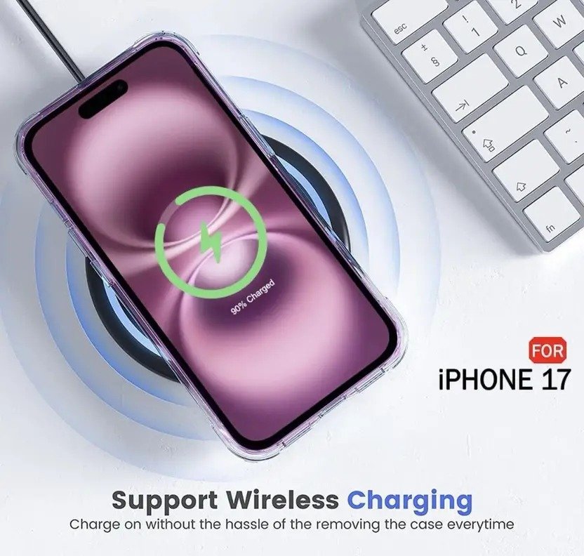 Doubledicestore Back Cover for Apple iphone 17 (Transparent, Magsafe, Pack of: 1) - Image 4