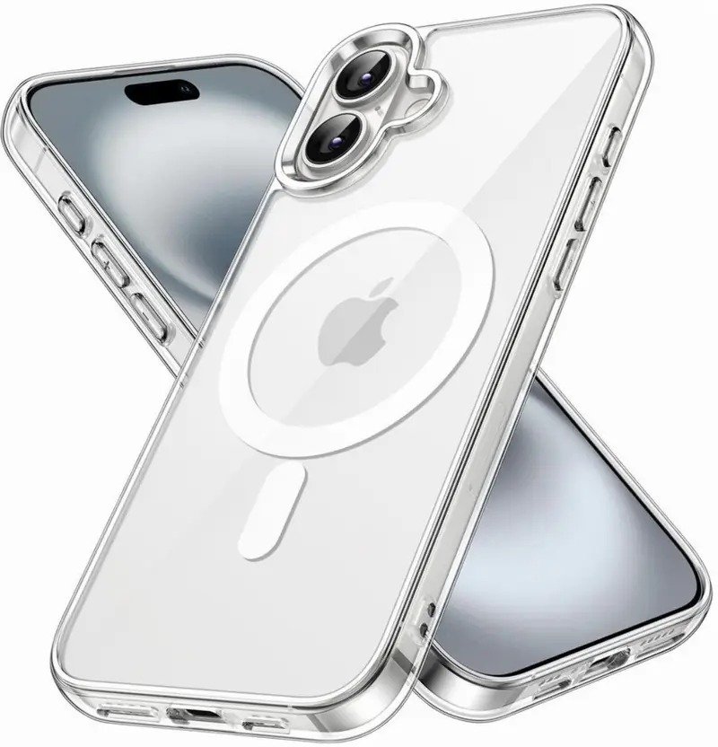 Doubledicestore Back Cover for Apple iphone 17 (Transparent, Magsafe, Pack of: 1) - Image 2