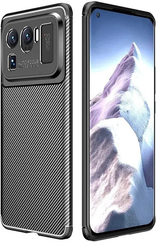 Cover for Mi 11 Ultra (Black, Shock Proof, Pack of: 1)